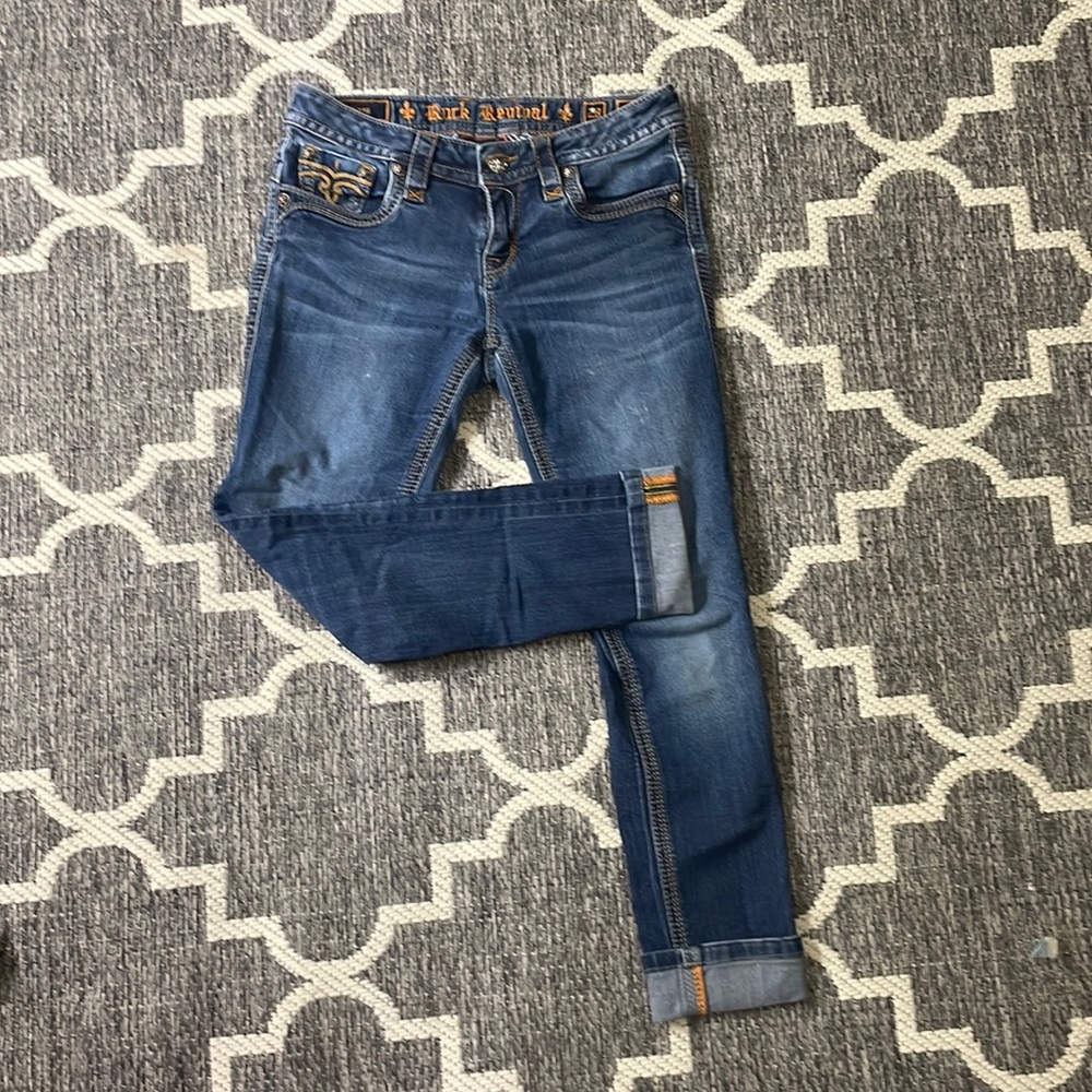 Rock Revival skinny crop Jeans